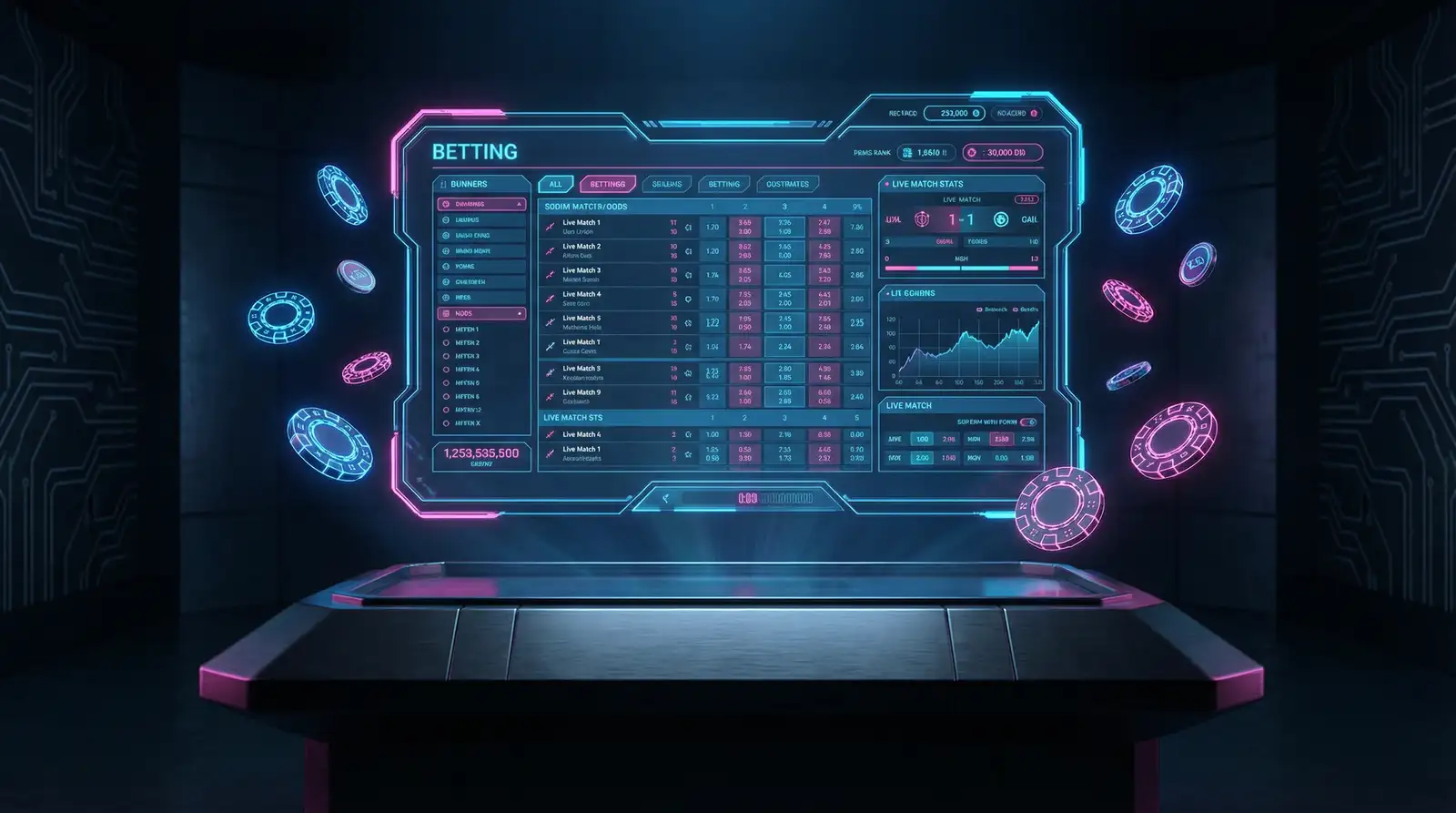 电竞投注专业赔率分析界面